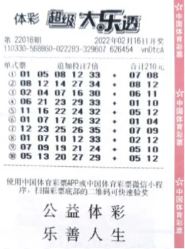 中奖彩票