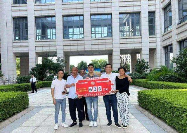 部分大奖得主合影留念